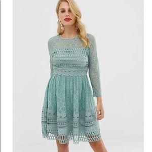 ASOS Lace Skater Dress
